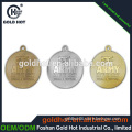 Gold awards medal sport medal,customize high quality trophy tags